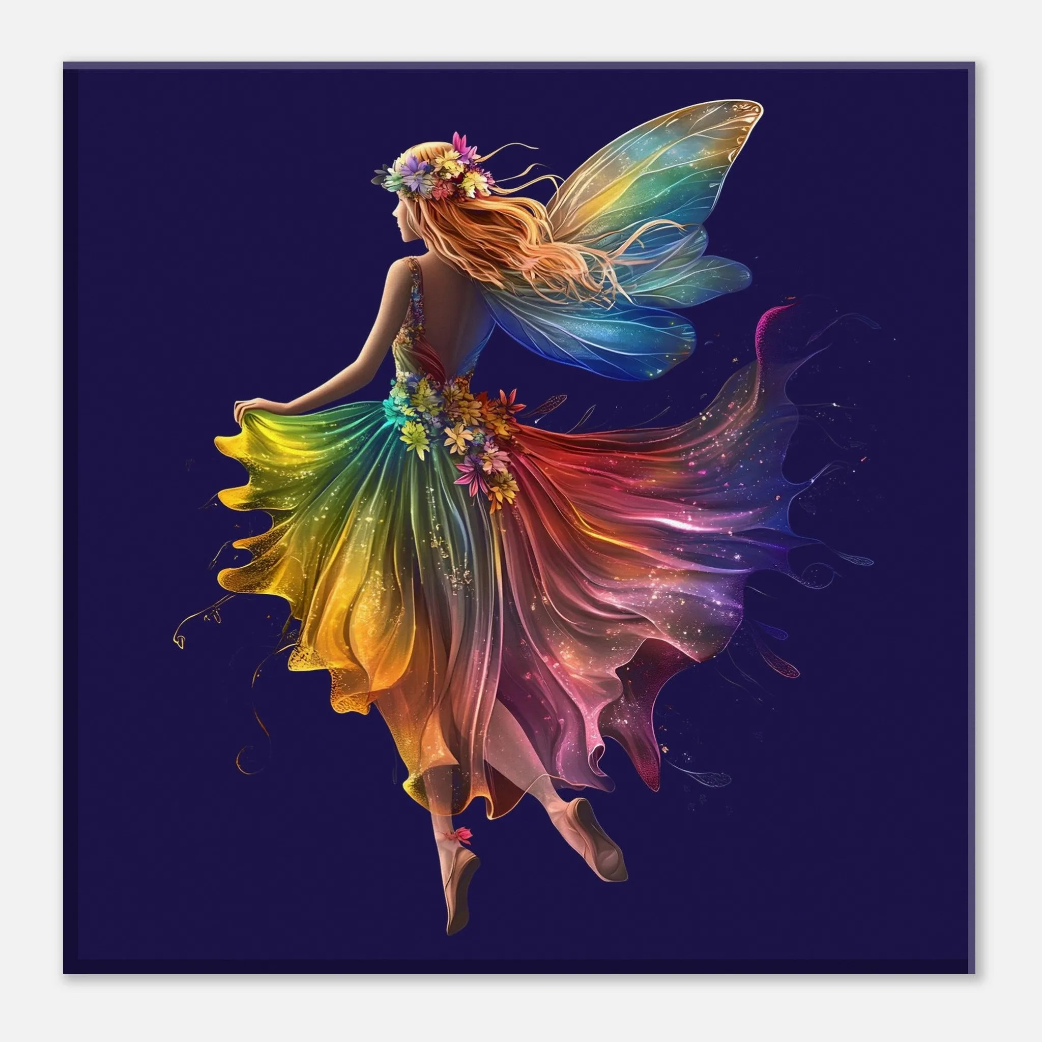 Abenteuer - Feenkollektion - Leinwand 20x20 cm