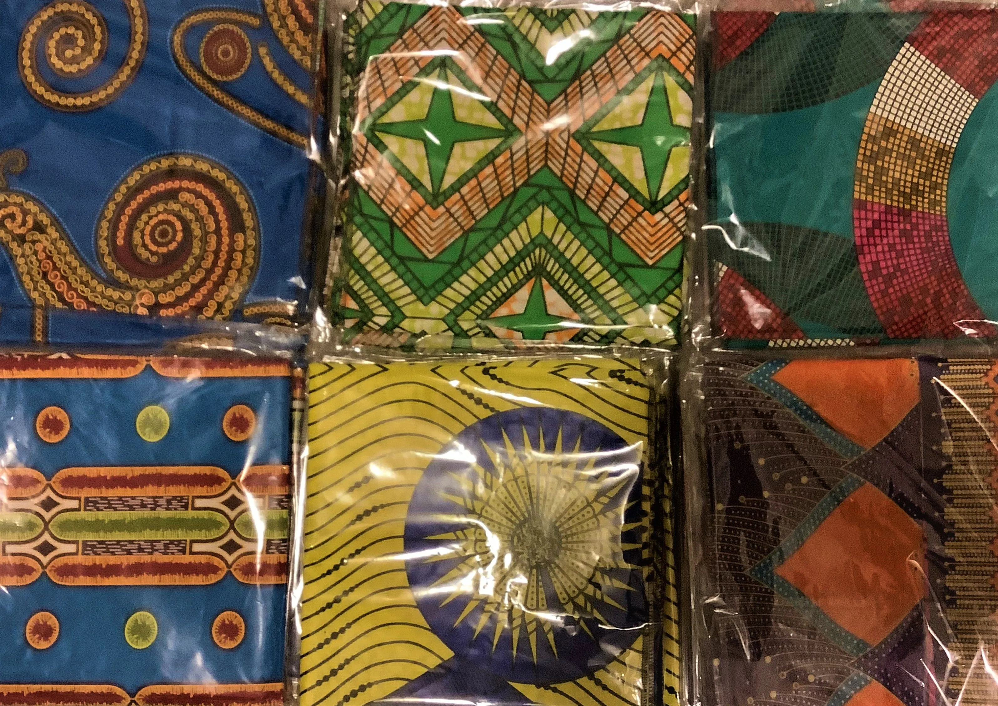 African Style- Double Fabric Waxprint Head Scarf /Tie