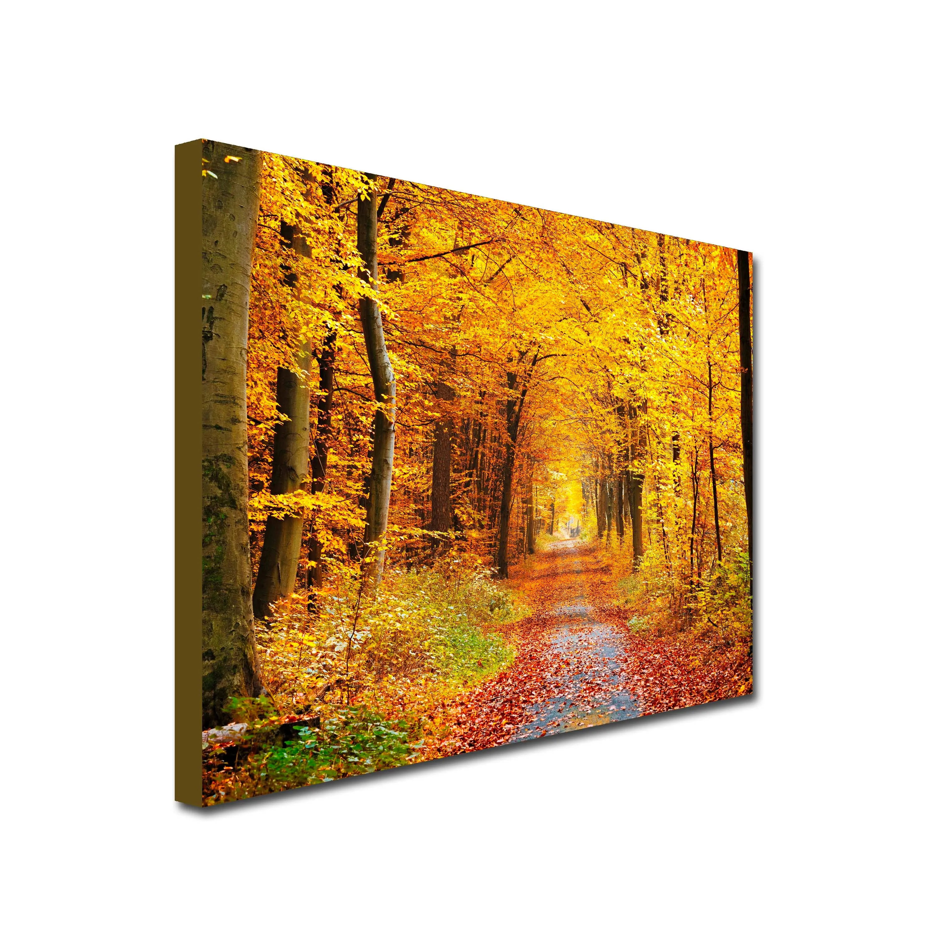 Autumn Wood Art Canvas