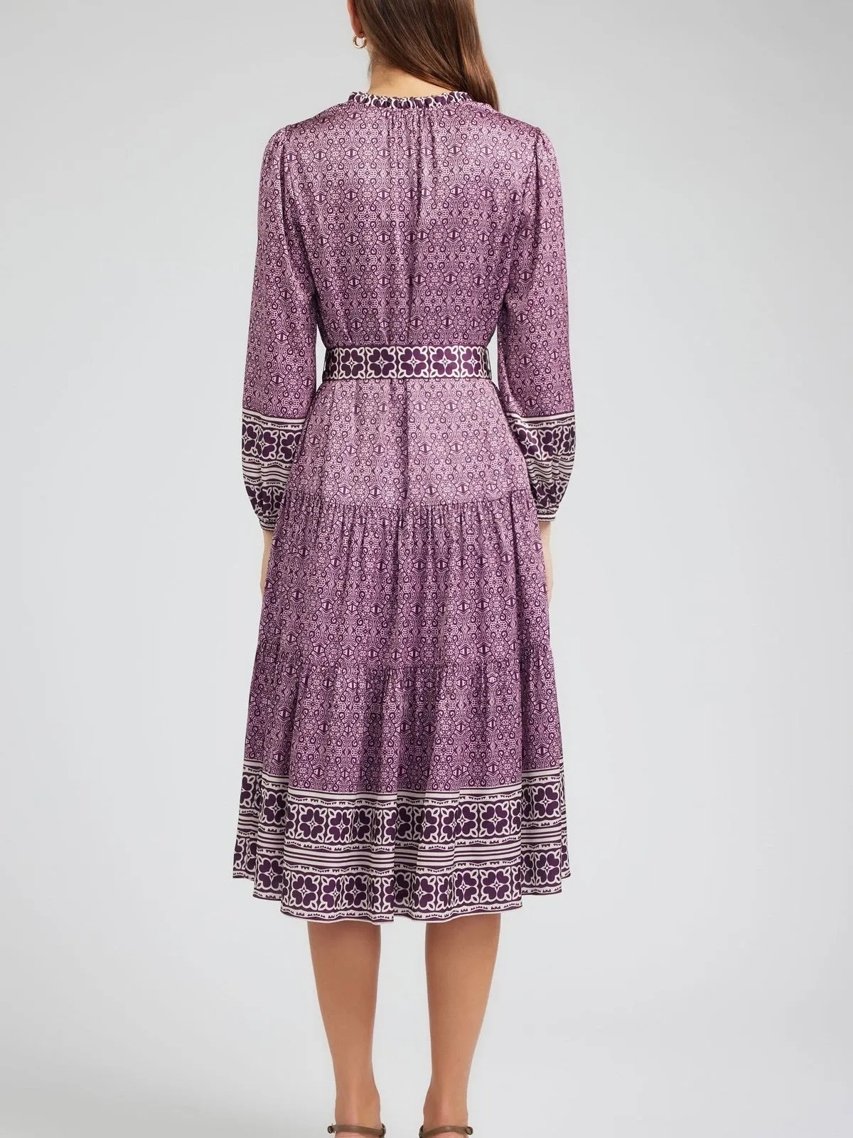 Boho Damask Dress