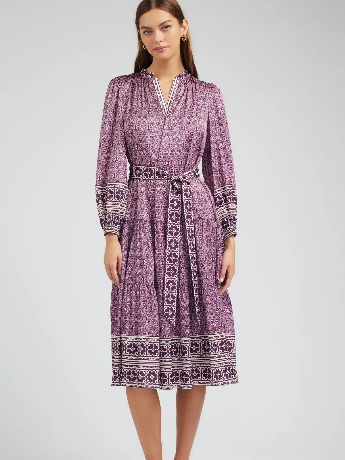 Boho Damask Dress