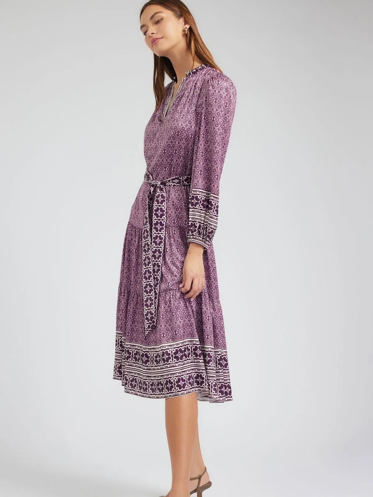 Boho Damask Dress