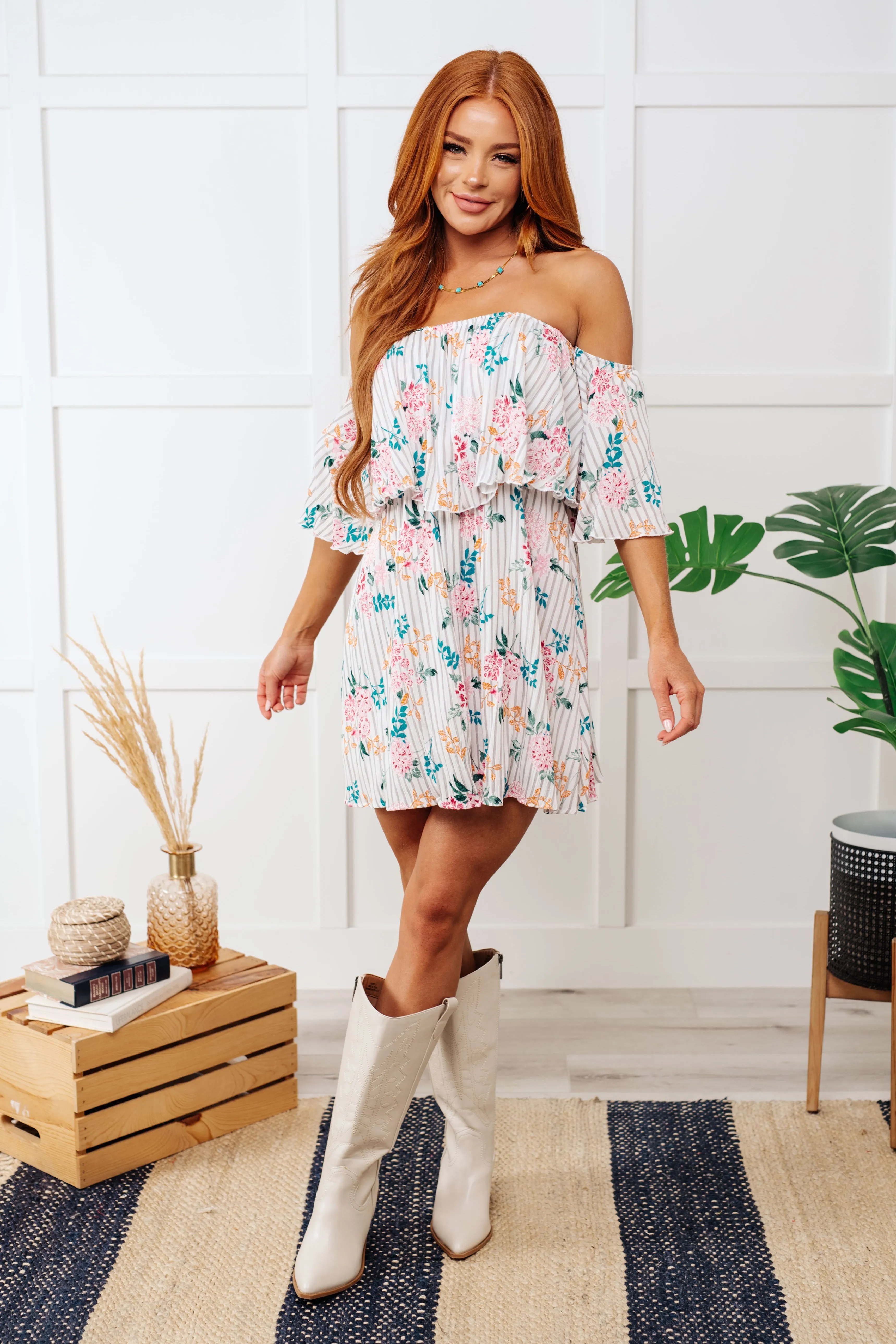 Carrie Floral Dress