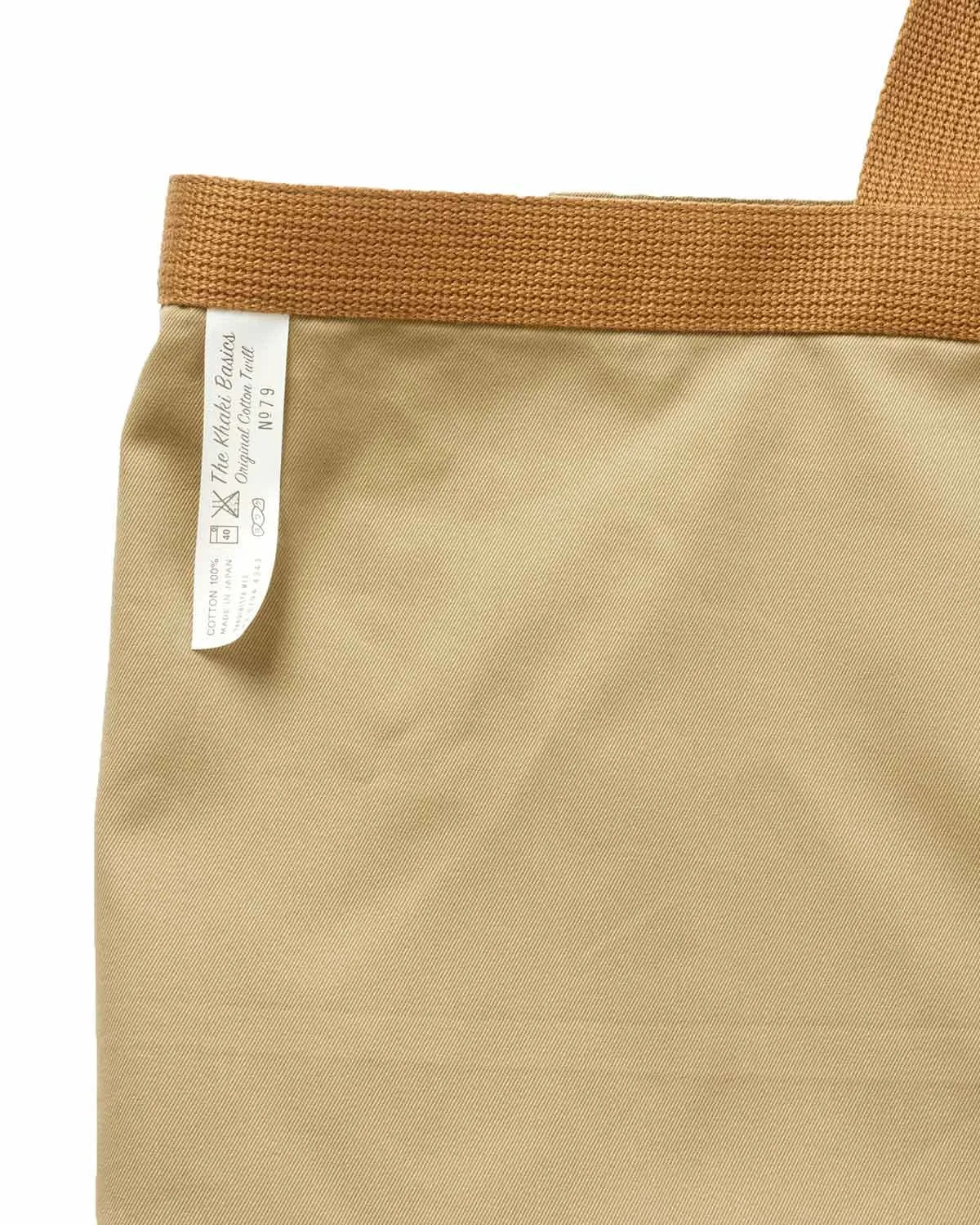 CHINO TOTE BAG - L