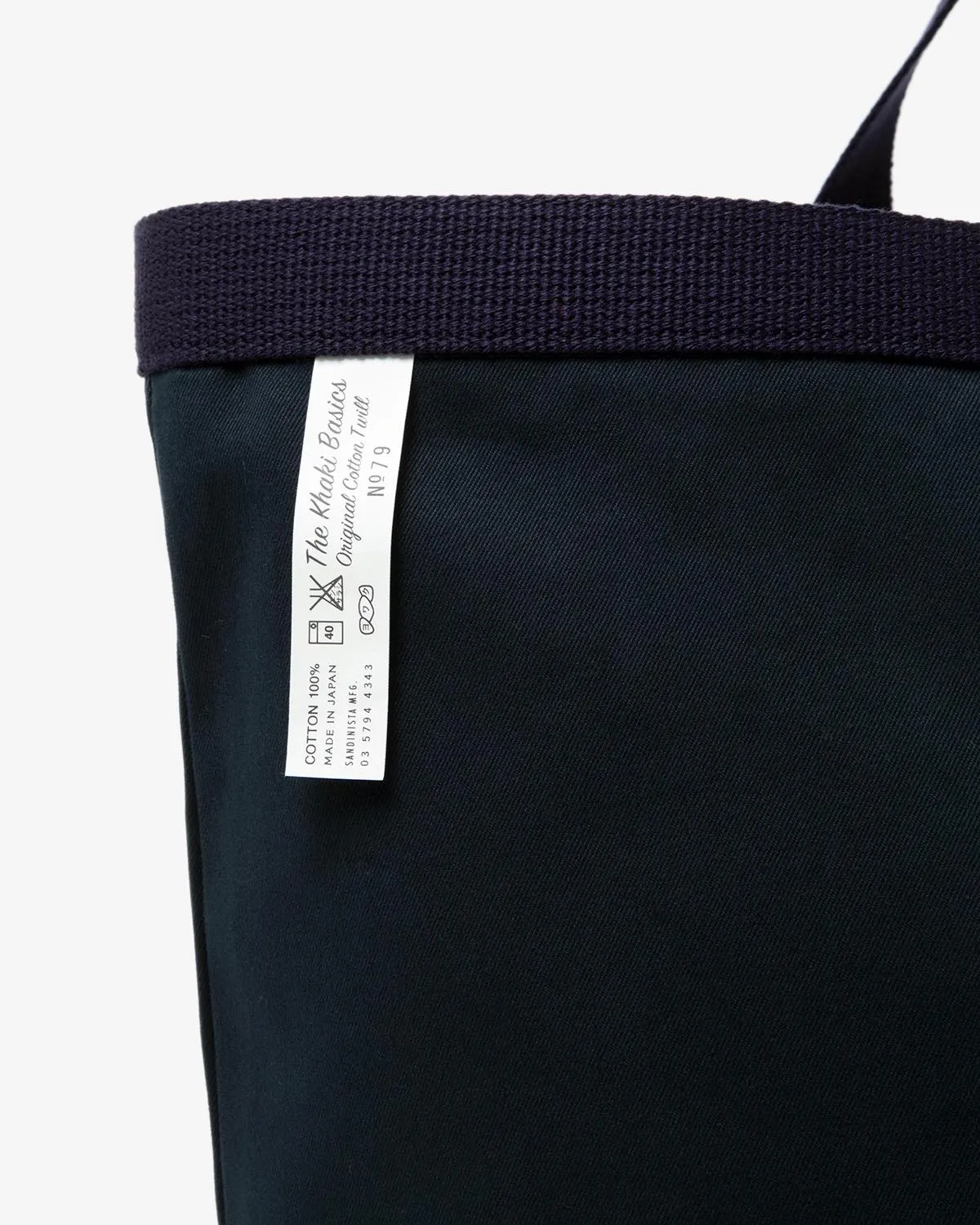 CHINO TOTE BAG - L