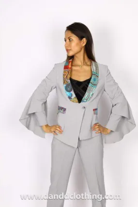 Light Grey Office Jacket
