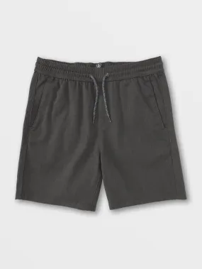 Little Boys Frickin Elastic Waist Shorts - Charcoal Heather
