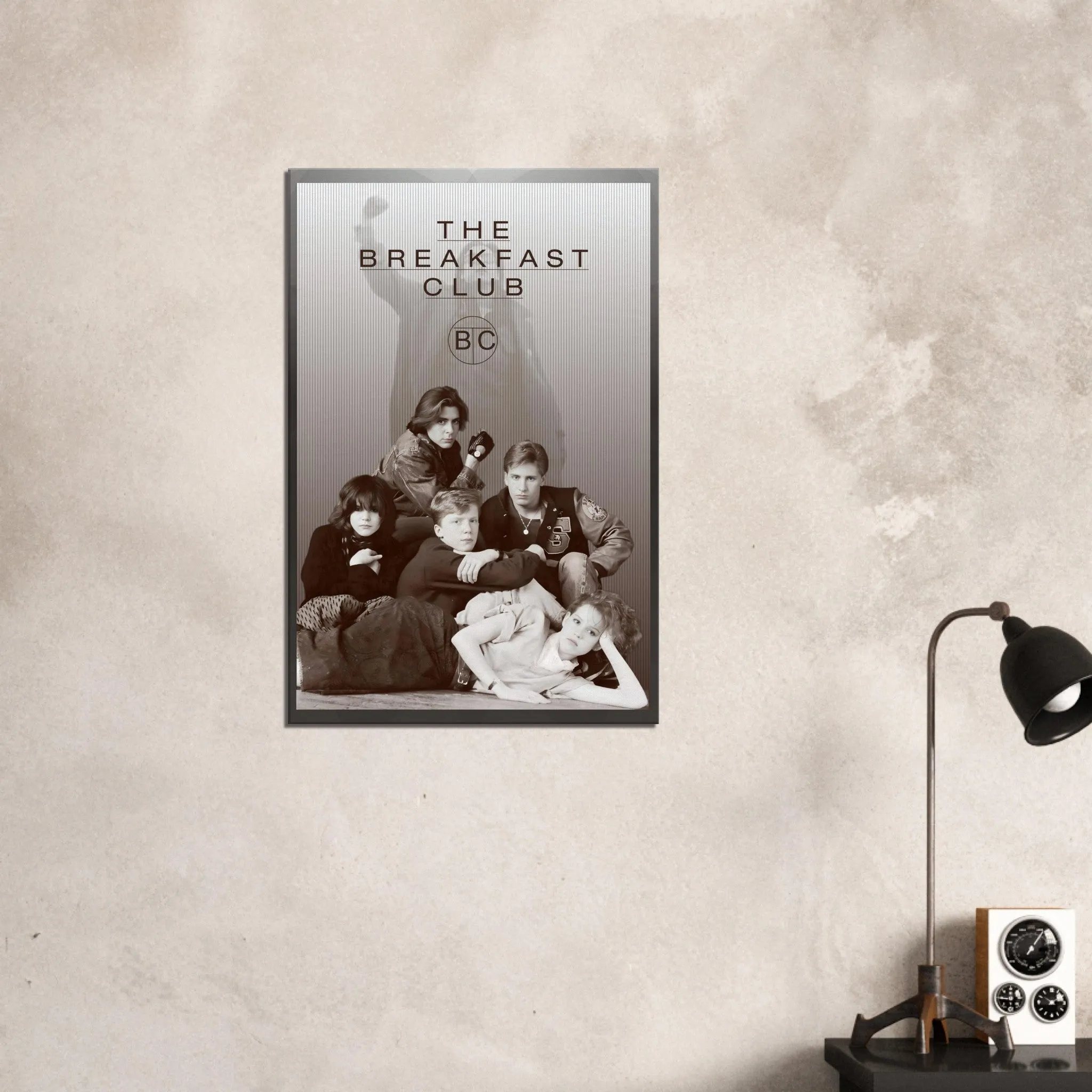 Modern Canvas Print Inspired by The Breakfast Club – Stylish Art for Every Room