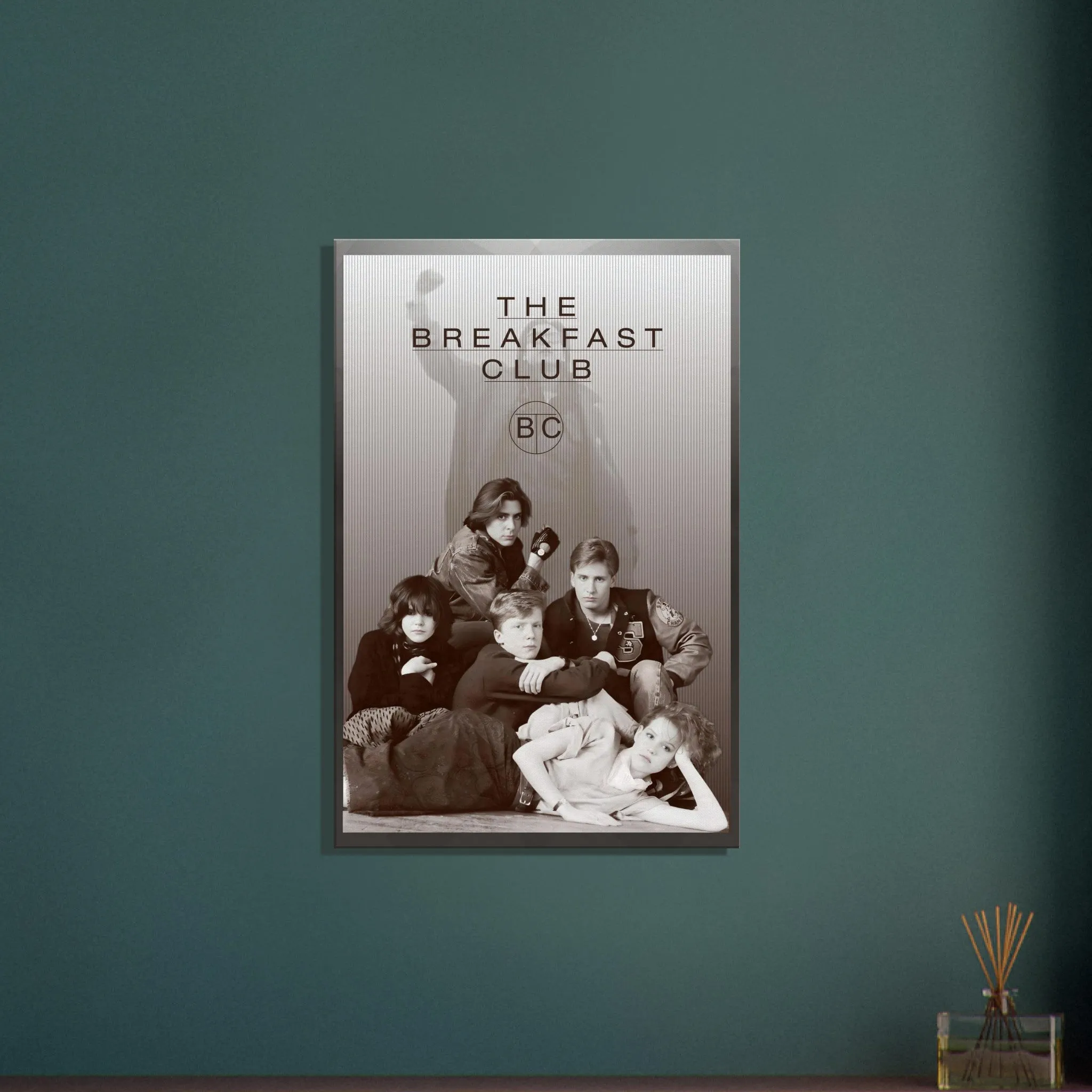 Modern Canvas Print Inspired by The Breakfast Club – Stylish Art for Every Room