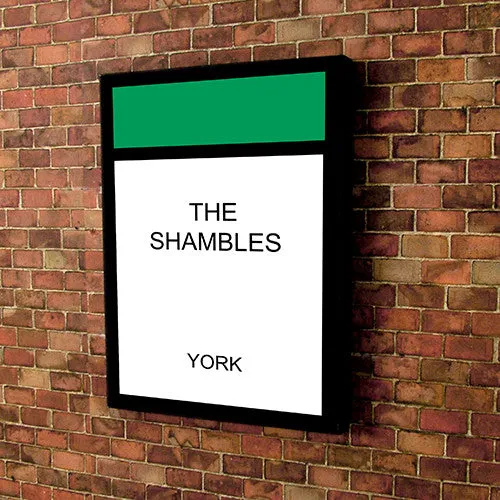 Monopoly Green Canvas