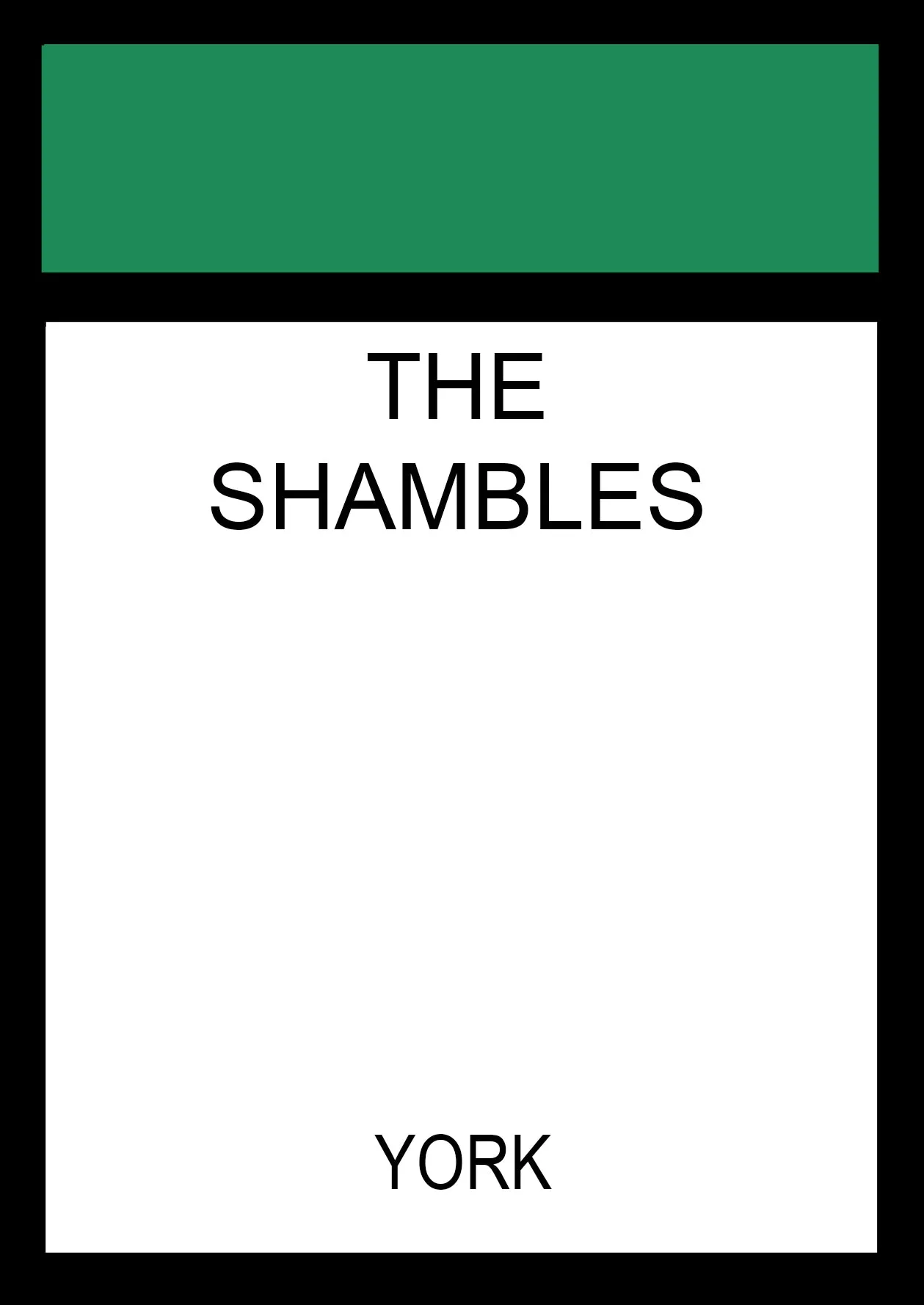 Monopoly Green Canvas