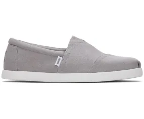 M's Alpargata Forward Recycled Cotton Canvas - Drizzle Grey