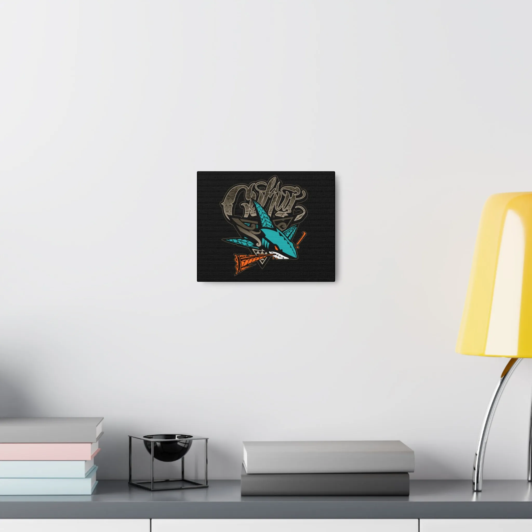 Native Shark Canvas