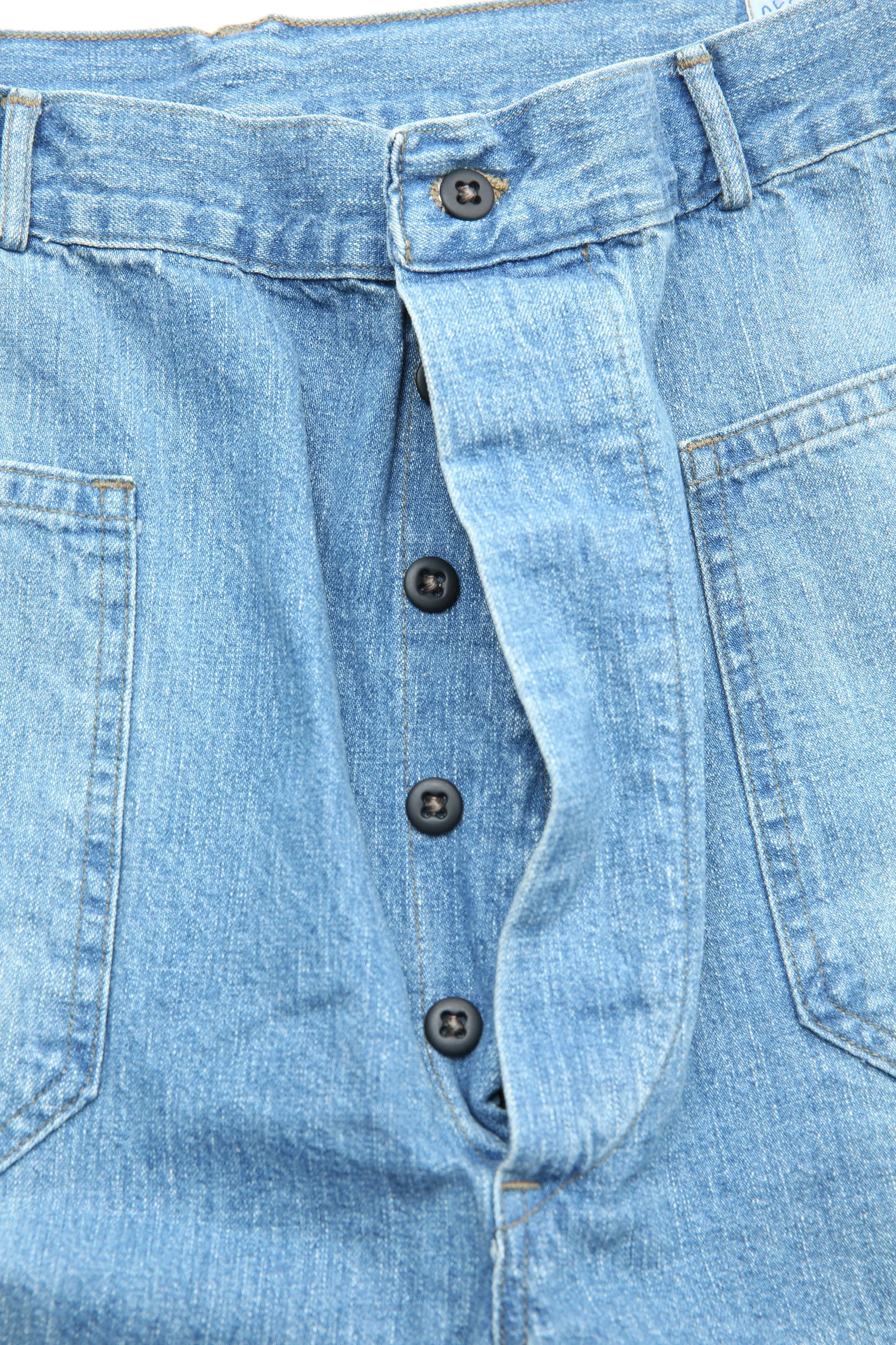 orSlow DENIM SAILOR PANTS - Denim Used
