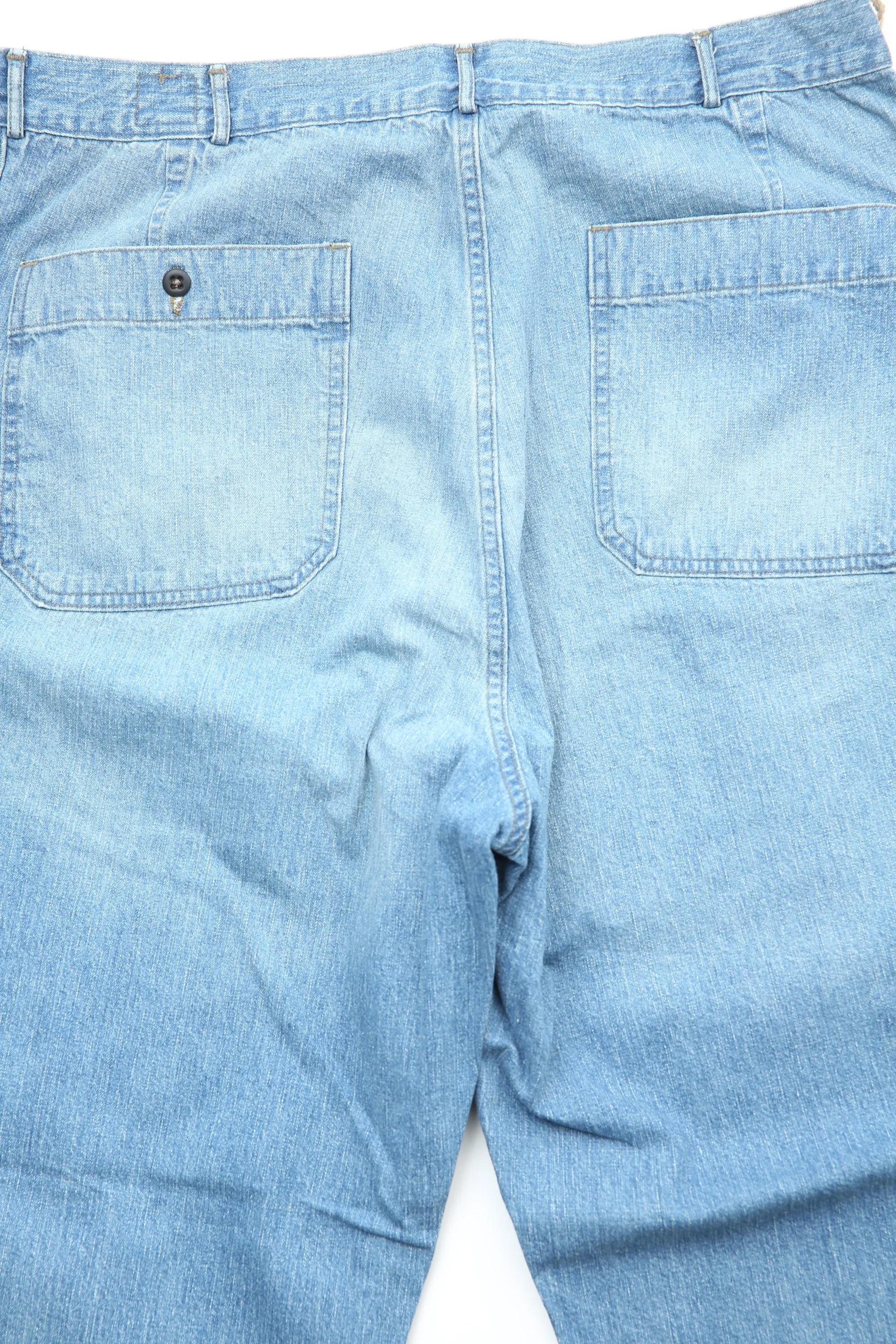 orSlow DENIM SAILOR PANTS - Denim Used