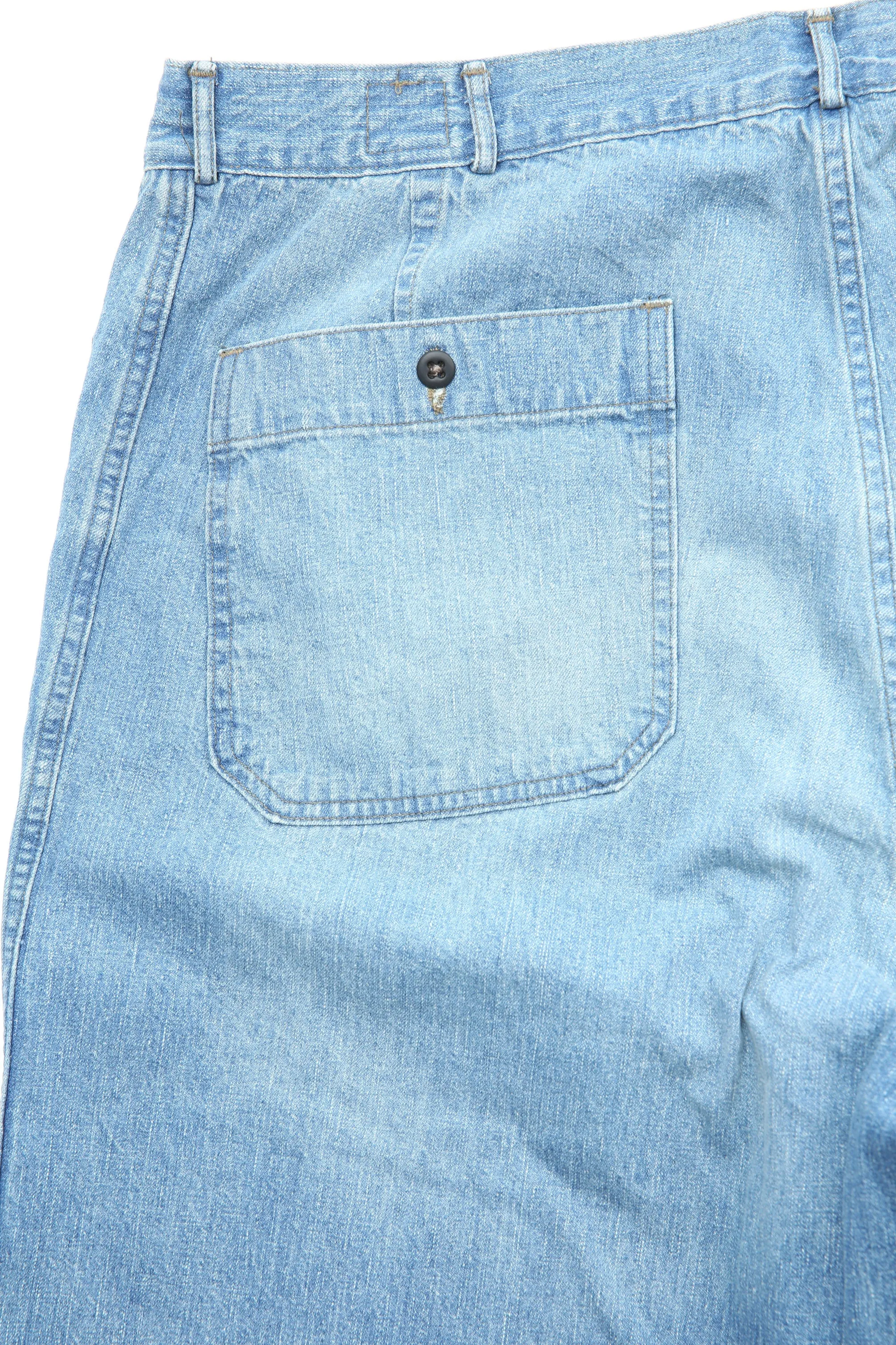 orSlow DENIM SAILOR PANTS - Denim Used