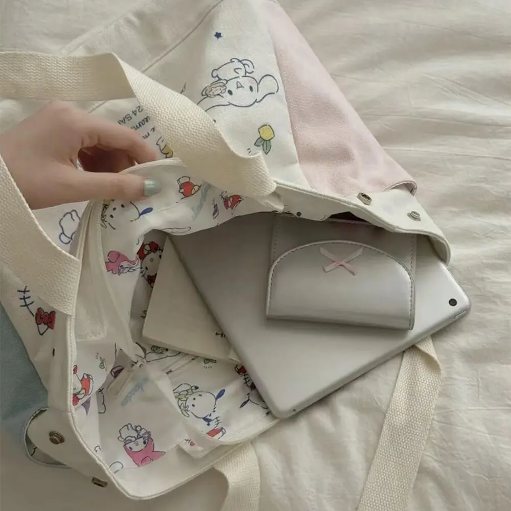 Sanrio Characters Canvas Tote Bag