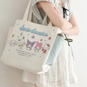 Sanrio Characters Canvas Tote Bag