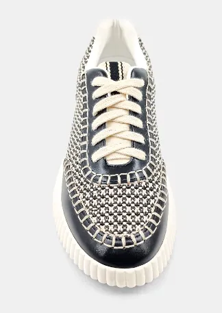 Selina Black Tennis Shoe