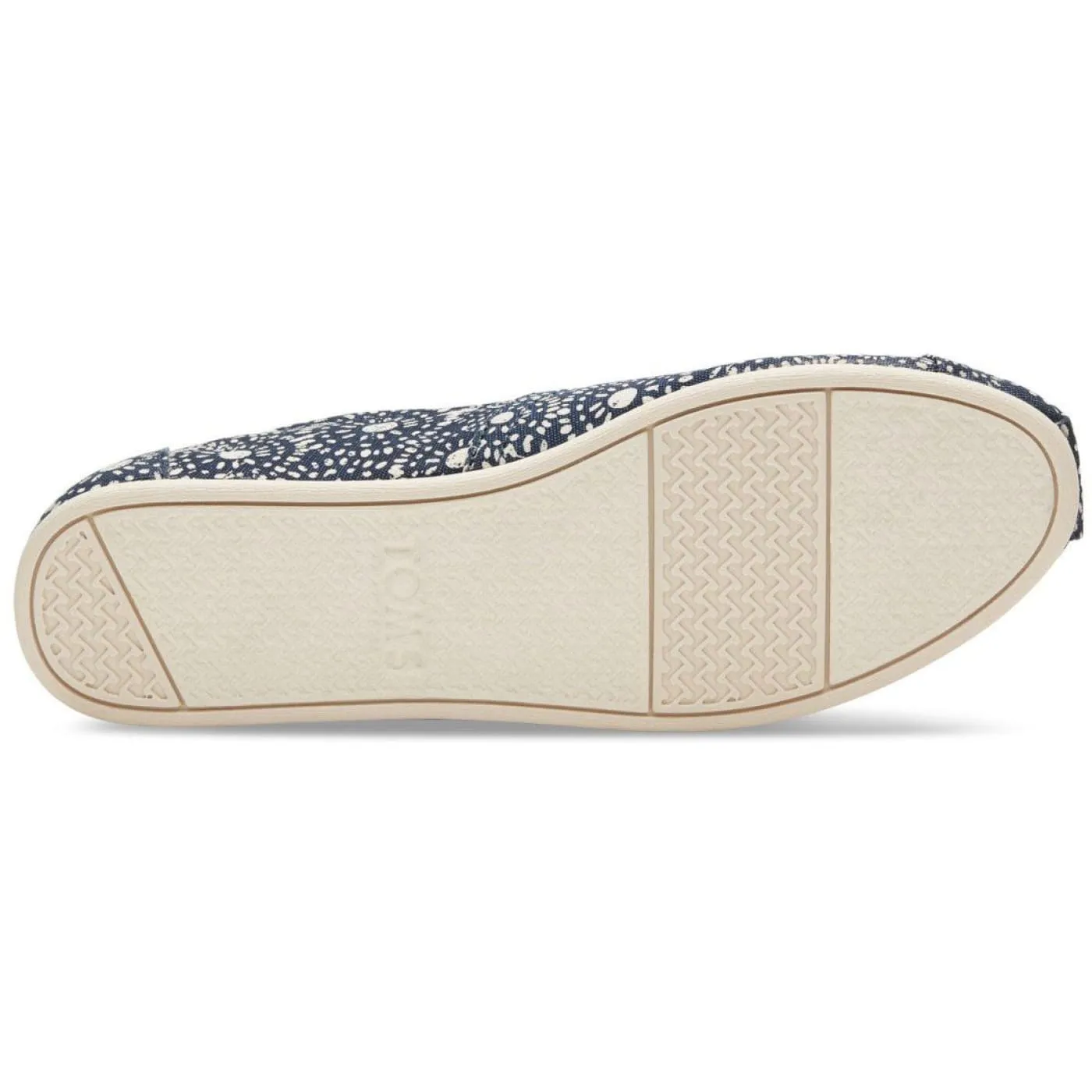 Toms Classic Navy Shibori Dots Womens Espadrilles