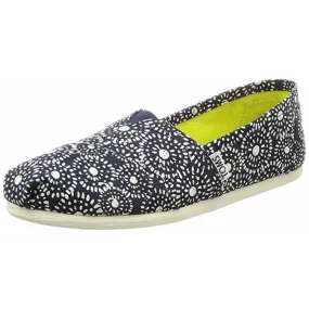 Toms Classic Navy Shibori Dots Womens Espadrilles