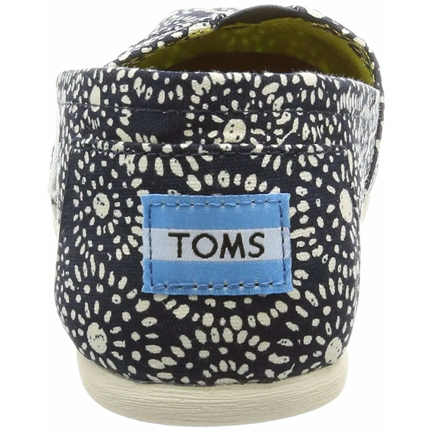 Toms Classic Navy Shibori Dots Womens Espadrilles