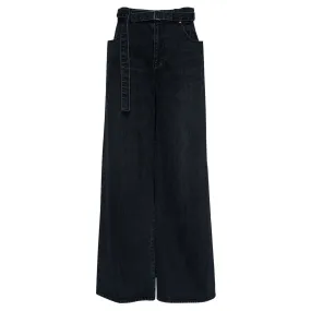 Wide Denim Pants